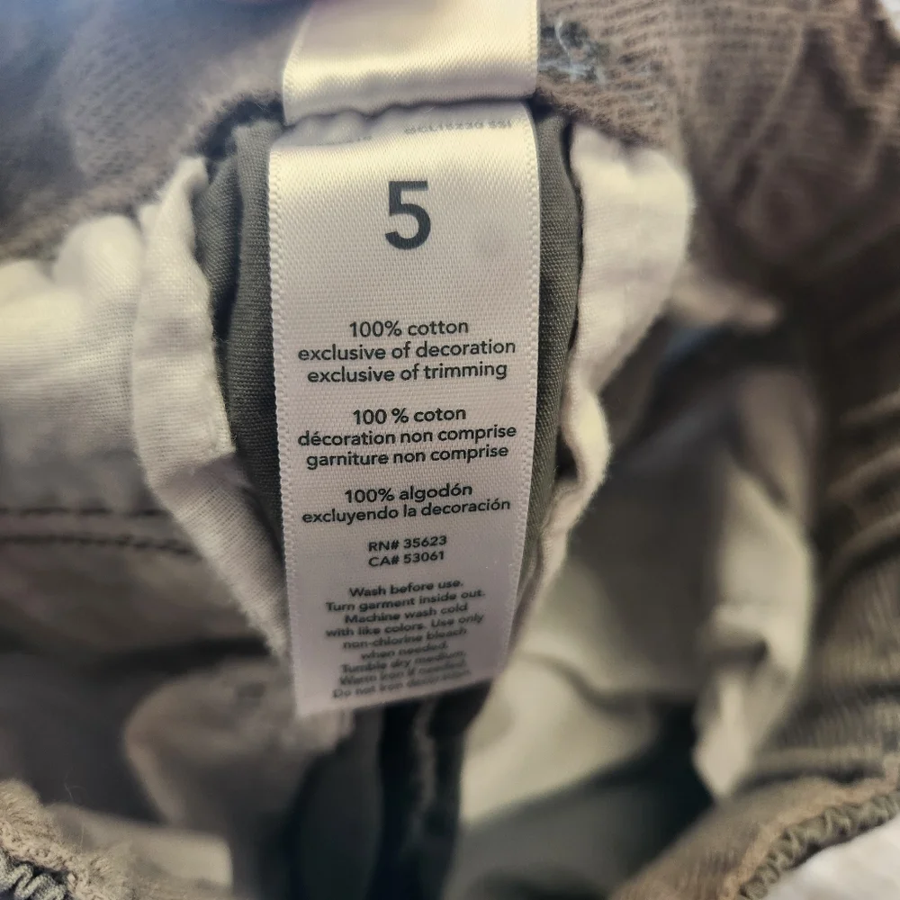 Carters grey pull-on pants